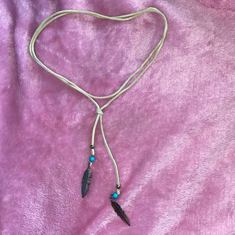 Suede choker